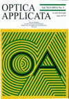 OPTICA APPLICATA雜志封面